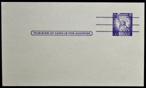 1961 US Sc. #UX46d postal card, precanceled variety, mint, very nice