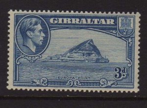 Gibraltar 1942 KGVI Sc 111b P13.5 MH