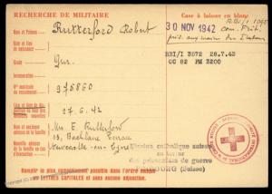 UK 1942 Middle East Italy POW Camp Red Cross Cover Catholic Switzerland 89654