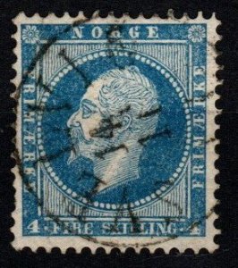 Norway #4 F-VF Used CV $13.00 (X8933)