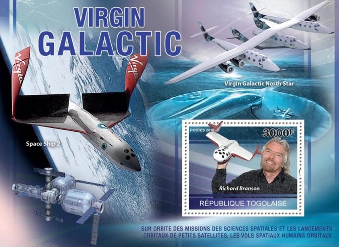 TOGO 2010 SHEET VIRGIN GALACTIC tg10403b