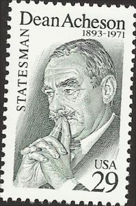 # 2755 MINT NEVER HINGED DEAN ACHESON