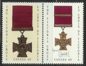 Canada 2004- Victoria Cross  MNH Pair  # 2066a