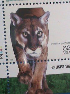 ​UNITED STATES 1996 -SC#3105 ENDANGERED SPECIES-ANIMALS-MNH SHEET-VERY FINE