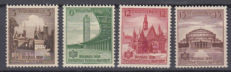 Germany - 1938 Sport Festival Sc# 486/489 - MNH (261)