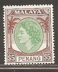 Malaya Penang  SC  44   Mint Hinged