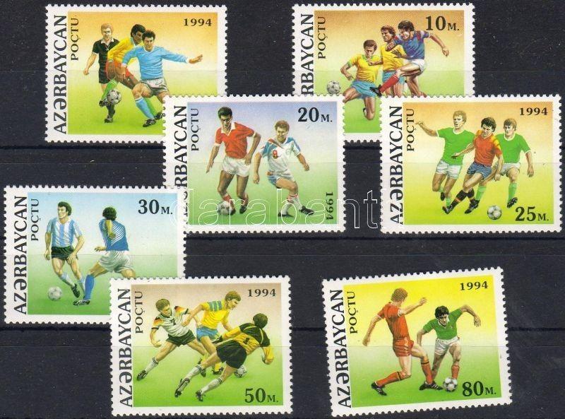 Azerbaijan stamp Football world cup set MNH 1994 Mi 140-146 WS21471