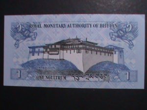 ​BHUTAN-2013 1 NGULTRUM UNCIRCULATED CURRENCY-VERY FINE-WE SHIP TO WORLD WIDE