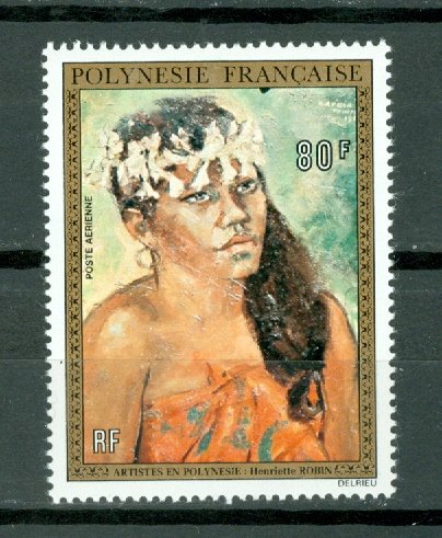 FRENCH POLYNESIA WOMAN #C110...MNH...$45.00