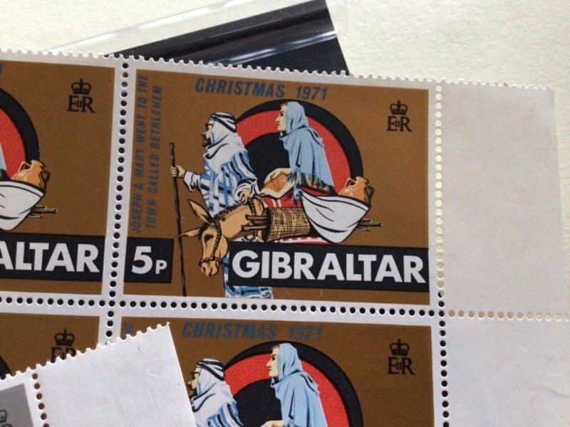 Gibraltar mint never hinged stamps  A13254