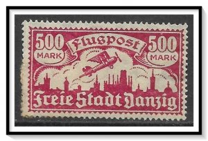 Danzig #C21 Airmail NG