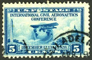 U.S. #649 USED CREASES