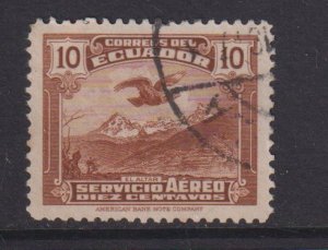 Ecuador   #C51  used 1937  birds 10c