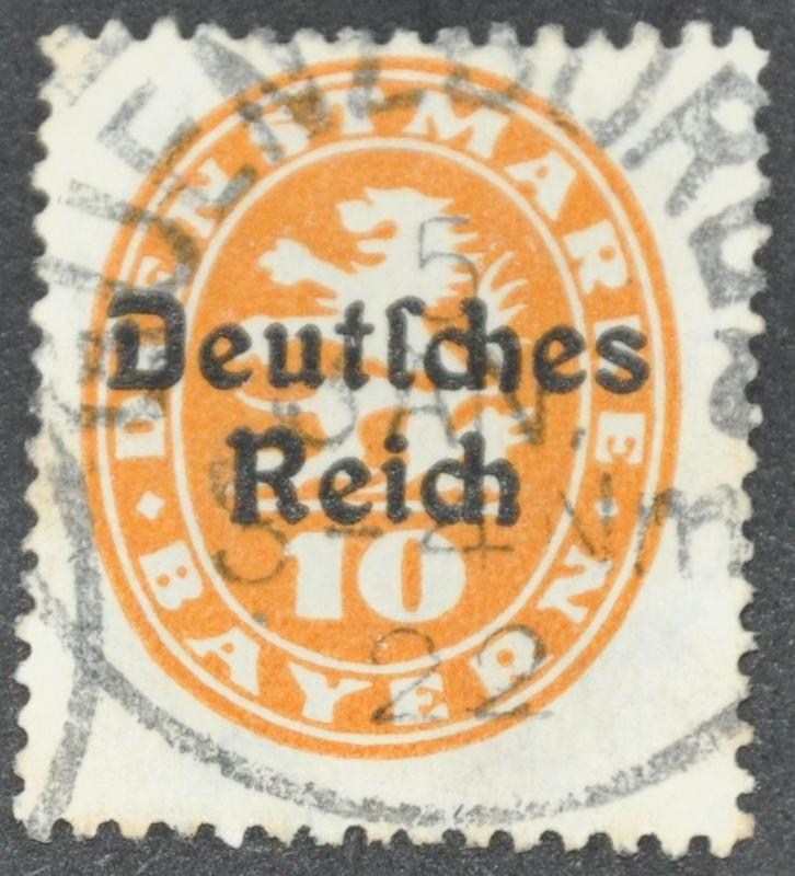 DYNAMITE Stamps: Bavaria Scott #O53 - USED
