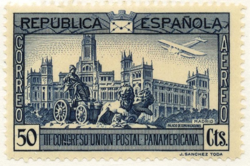 SPAIN  SC#C65, UNUSED MINT HINGED AIRMAIL - 1931 - SPAIN007NS3