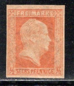 German States Prussia Scott # 2, mint hr