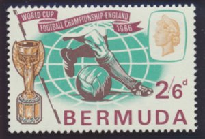 Bermuda SG 194  SC # 206 MNH World Cup Football   see scans 