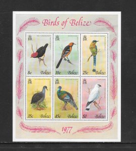 BIRDS - BELIZE #392a  MNH