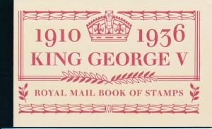 [23028] Great Britain 2010 Prestige booklet King George V DX50