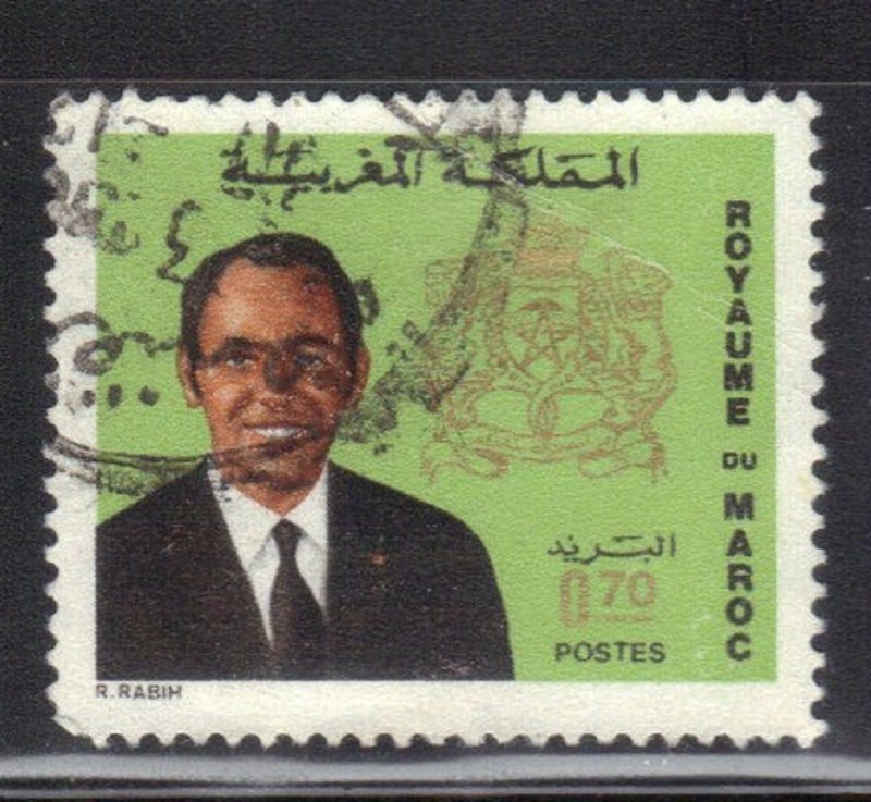 MOROCCO SCOTT #287 USED 70c 1973-76