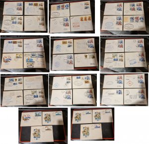 Russia 42 covers of ships 1970-80s'. Beatiful items.. Shipping . #10008
