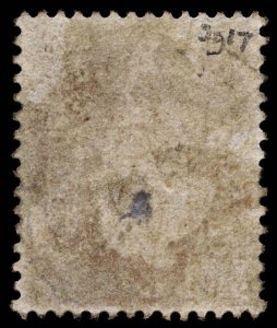 4100: Norway SG17 8 Skill Pink. 1863. Sc#9 Mi9 Fine Used. C£65