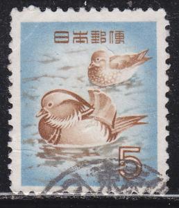 Japan 611 Mandarin Ducks 1955