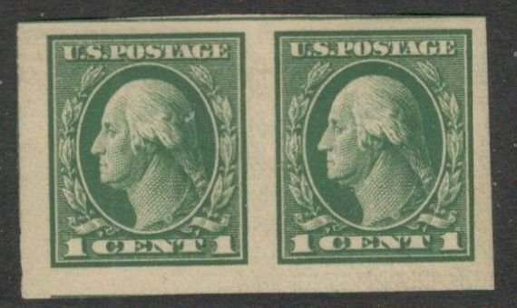 408 1c Washington Unused Partial Gum VF/XF