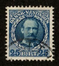 Danish West Indies #47 used