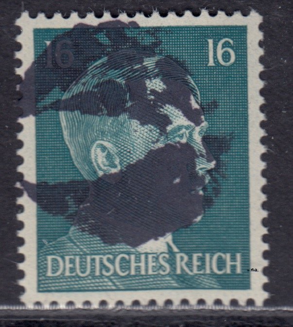 Germany Soviet Zone SBZ - LOCAL BLOSENBERG 16Pf HITLER head - Expertized Richter