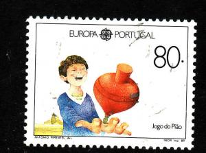 Portugal-Sc#1775-Unused NH Europa-Child's Toys-1989-