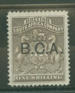 British Central Africa #7 Unused Single