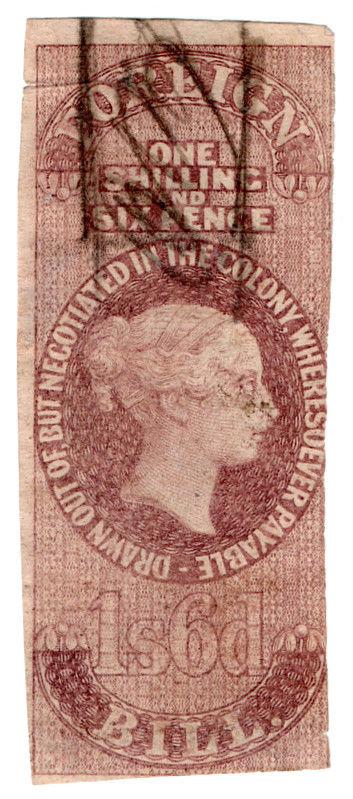 (I.B) Ceylon Revenue : Foreign Bill 1/6d