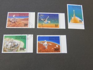 Upper Volta 1976 Sc 398-400,C238-9 CTO space set FU