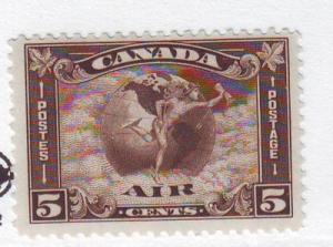 Canada ScC2 1930 5 c Airmail stamp Mercury Scroll mint