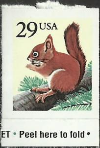 # 2489 MINT NEVER HINGED RED SQUIRREL    