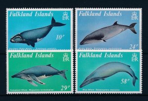 [47735] Falkland Islands 1989 Marine life whales  MNH