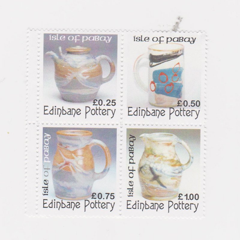 PABAY, British Local - 2004 - Edinbane Pottery - Perf MNH 4v Set