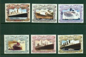 Grenada - Grenadines #2552-57 (2004 Ocean Liners set) VFMNH CV $6.25