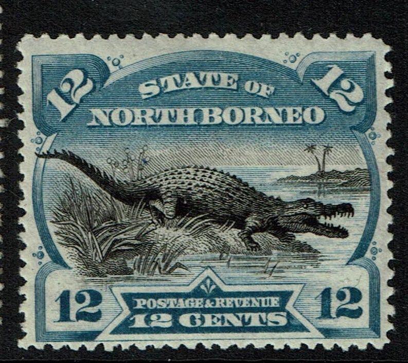 North Borneo SG# 76a, Mint Hinged, Perf 14, Ultra - Lot 112316