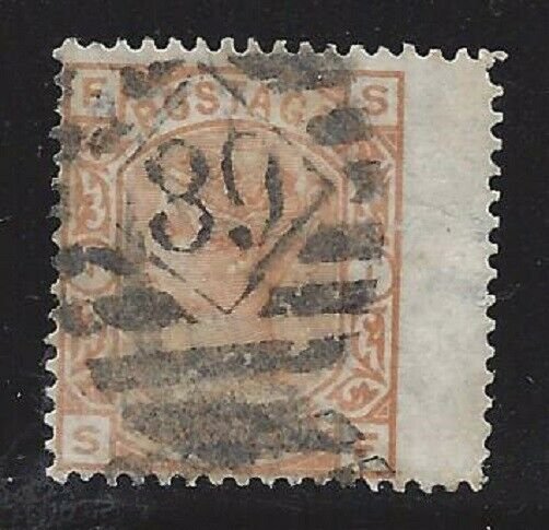 Great Britain #73 Margin Stamp CV$350 BEAUTIFUL!!