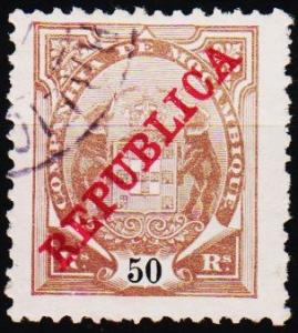 Portugal(Mozambique Co). 1911 50r S.G.155 Fine Used