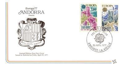 Antigua, Worldwide First Day Cover, Europa