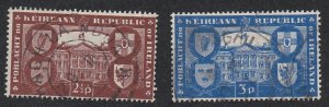 Ireland # 139-140, Leinster House, Used, 1/2 Cat.