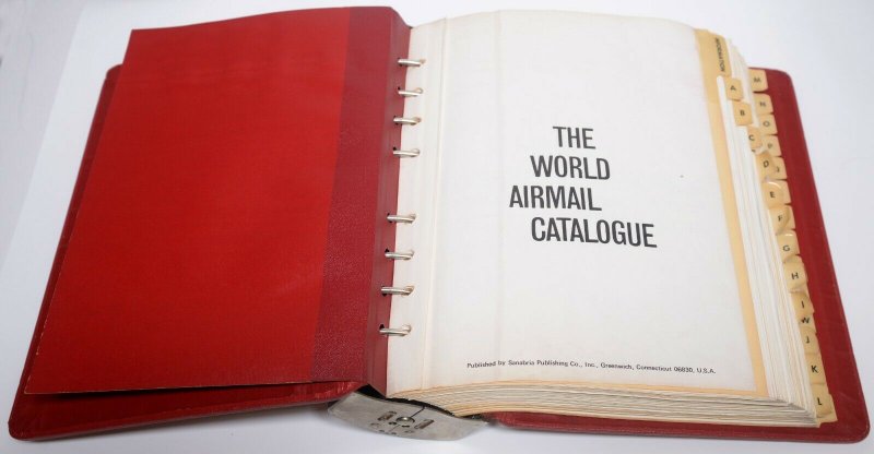 1972 A to M Sanabria World Airmail Stamps Postage Catalogue Philatelic Catalog