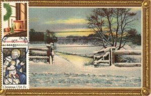 1843  15c  CHRISTMAS 1980 - Unknown postcard FDI combo
