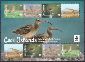 Cook Isl, Fauna, WWF, Birds MNH / 2014