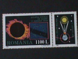 ​ROMANIA-1998 SC#4262- EVENTS OF THE 20TH CENT.-STAMP-MNH VF TOTAL ECLIPSE SUN