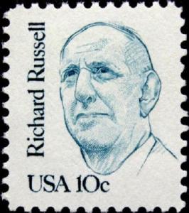 1984 10c Richard Russell, Senator Scott 1853 Mint F/VF NH