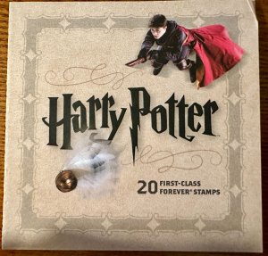 US # 4825-4844 BK 307 Complete Harry Potter booklet 20 forever stamps 2013 MNH